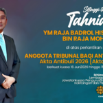 CONGRATULATION ON THE APPOINTMENT AS A MEMBER OF THE ANTI-BULLYING TRIBUNAL