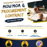 ENGAGEMENT SESSION ON MOU/MOA & PROCUREMENT CONTRACT