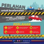 PERLAHANKAN KENDERAAN ANDA DAN PATUHI HAD LAJU YANG TELAH DITETAPKAN