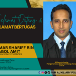 Selamat Datang kepada Pegawai Pentadbiran Kanan, Omar Shariff Bin Sagol Amit