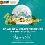 Ahlan Wa Sahlan to All Our New Intake Students !