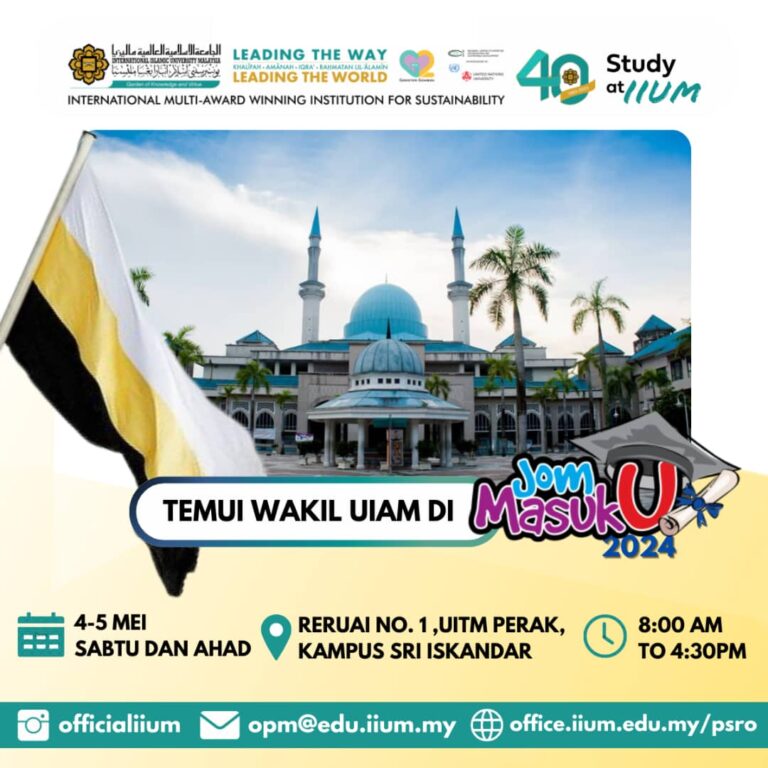 IIUM at Jom Masuk U 2024: UiTM Perak