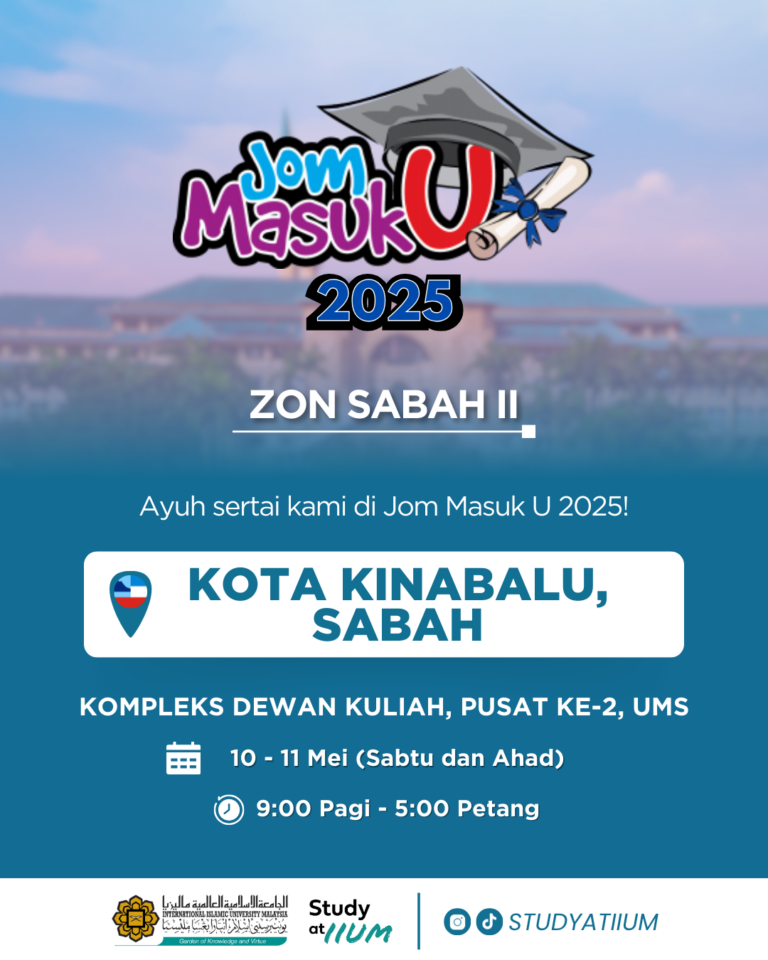 IIUM at Jom Masuk U 2025: Kota Kinabalu, Sabah