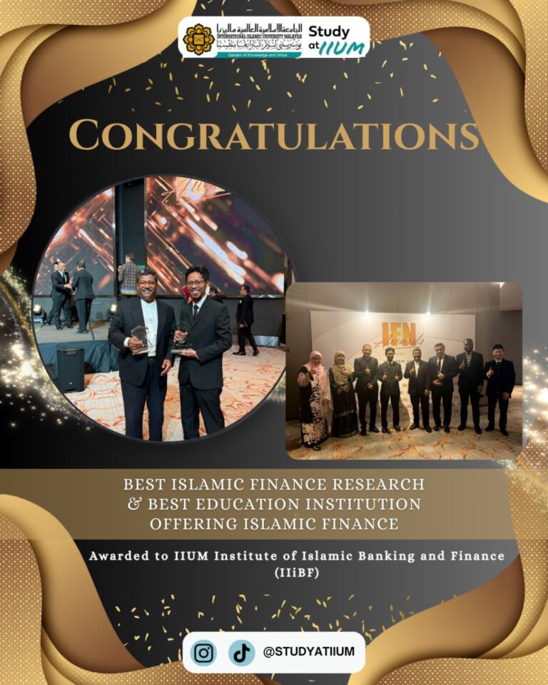 Best Islamic Finance Research & Best Education Institution offering Islamic Finance
