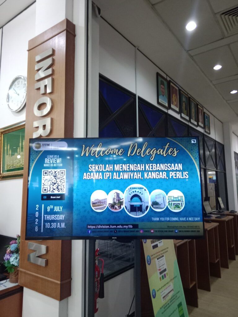 Local Visit: SMK Agama (P) Alawiyah Kangar, Perlis