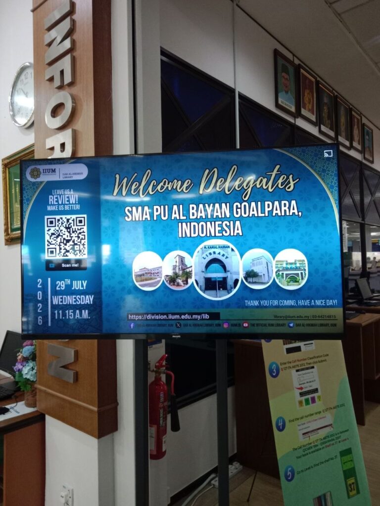 International Visit : SMA PU Al Bayan Goalpara
